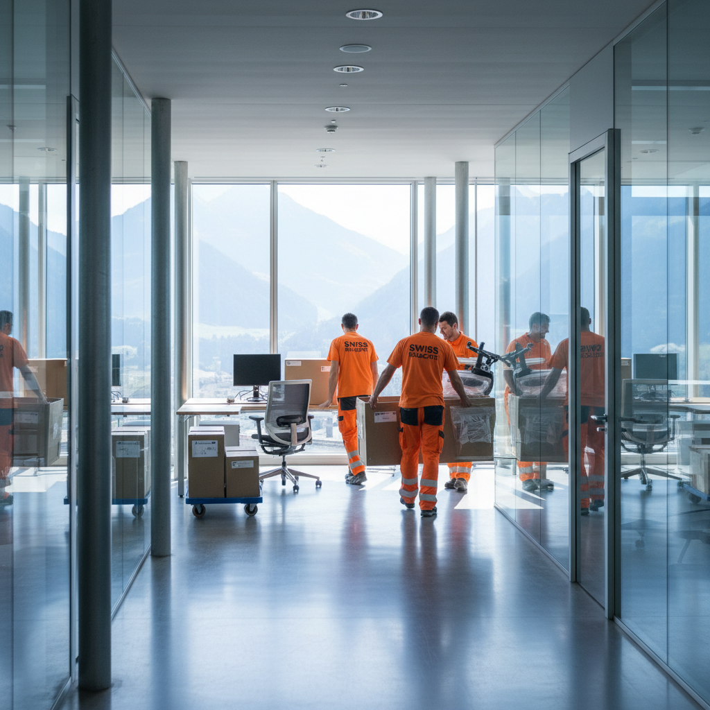 Firmenumzug Zürich – Büroumzug mit Zuber Umzug